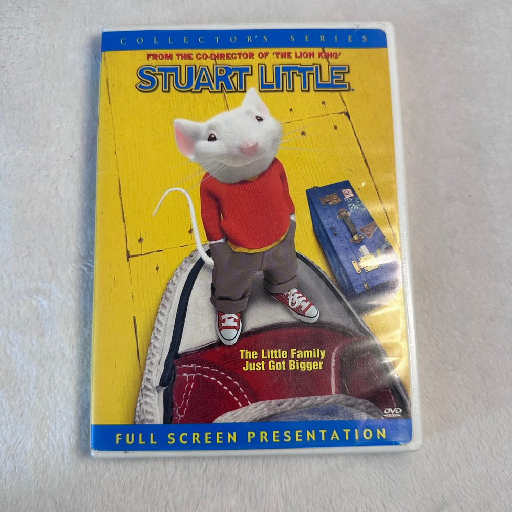 Stuart Little DVD Columbia Pictures Family Movie Kids Film Tested